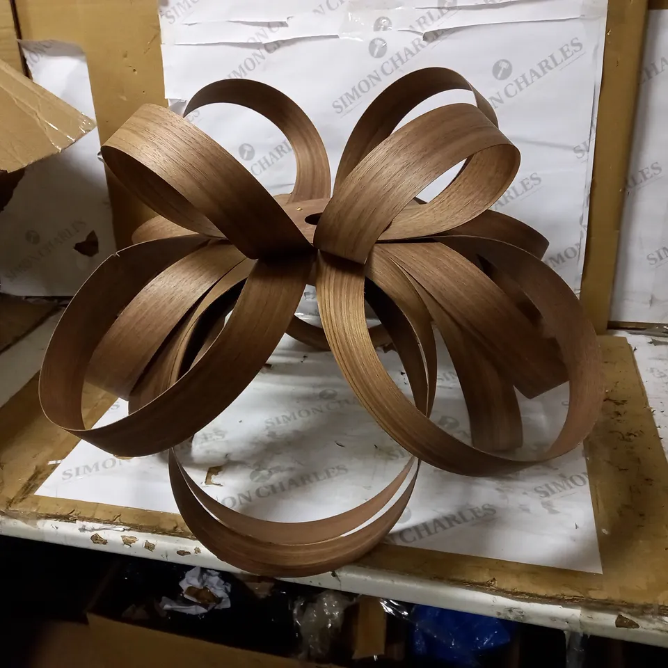 SHADE FOR TOM RAFFIELD SKIPPER FLOOR LAMP, OAK/BRASS