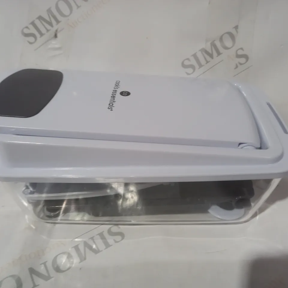 BOXED COOK'S ESSENTIALS CHOPPER 8 SLICE & DICE BLADES