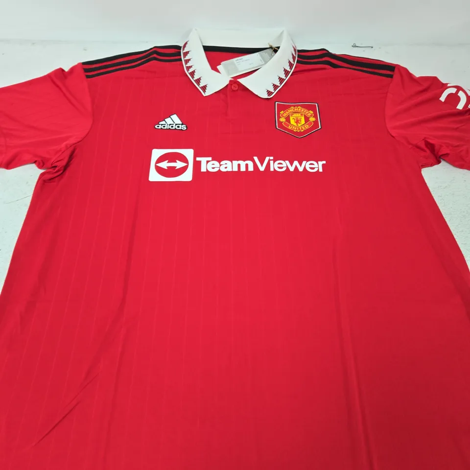 MANCHESTER UNITED 2022/2023 HOME SHIRT - SIZE 2XL