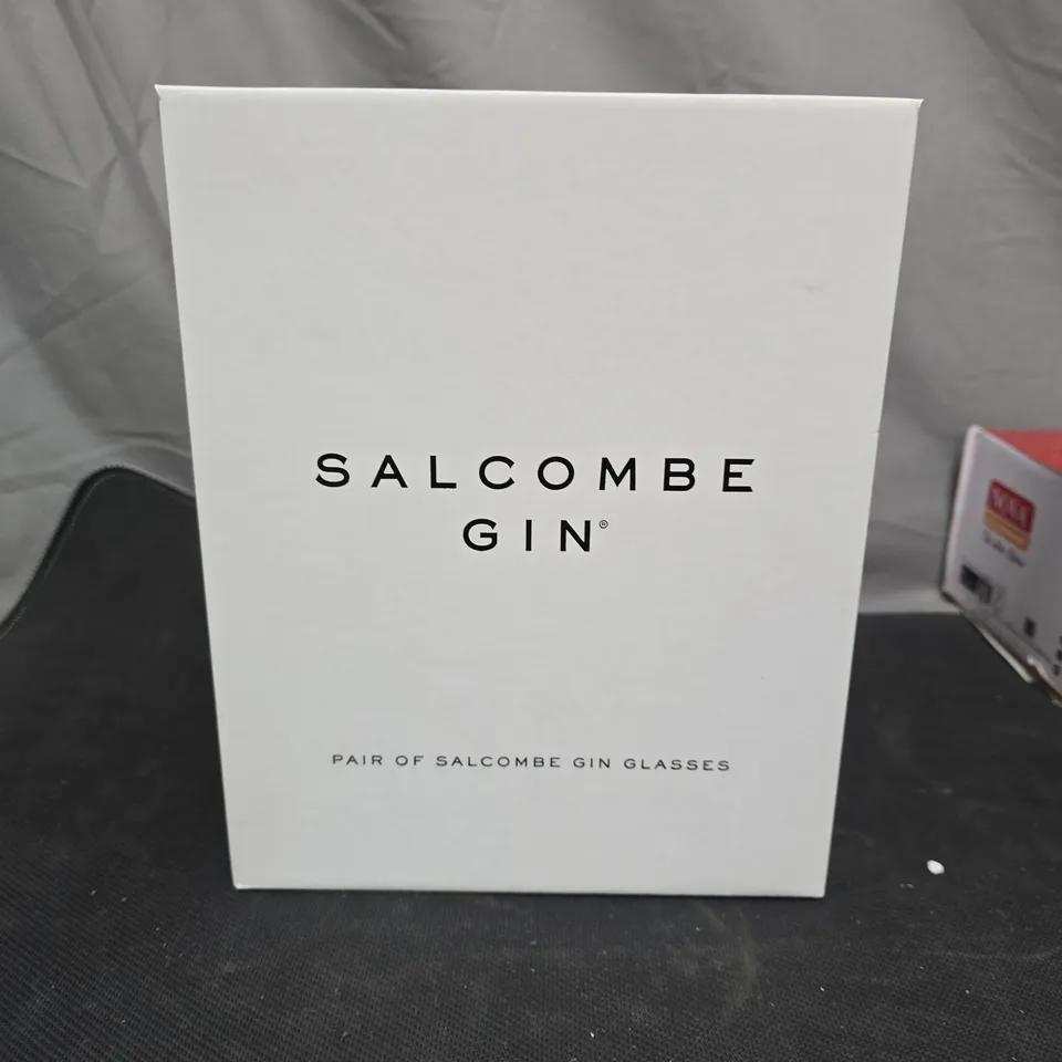 SALCOMBE GIN GLASSES – PAIR