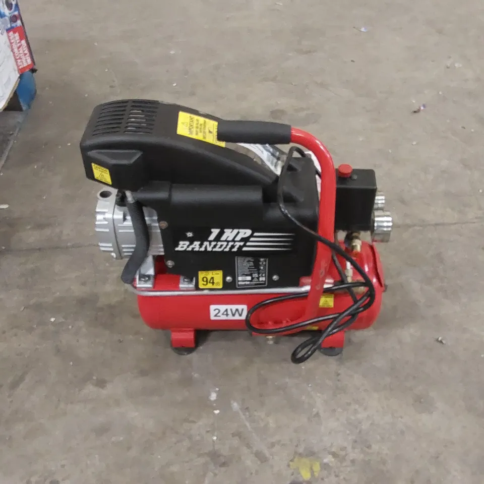 CLARKE BANDIT V 4.2CFM 8 LITRE 1HP AIR COMPRESSOR (230V)