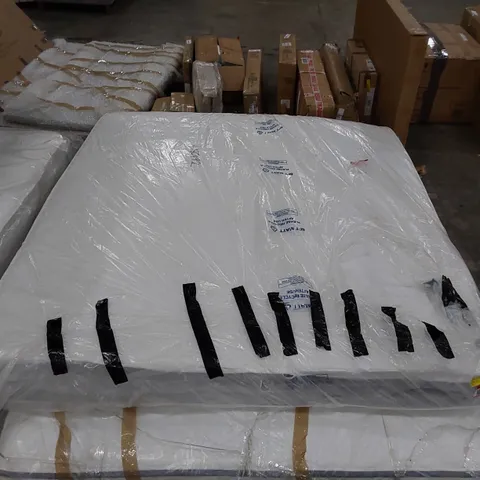 QUALITY BAGGED MEMORY FOAM SPRUNG OPEN COIL SUPER KING SIZE 6FT MATTRESS