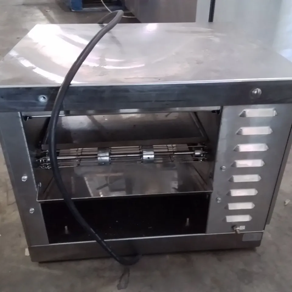 ROLLER GRILL COMMERCIAL HOT DOG OR CONVEYOR TOASTER UNIT. 