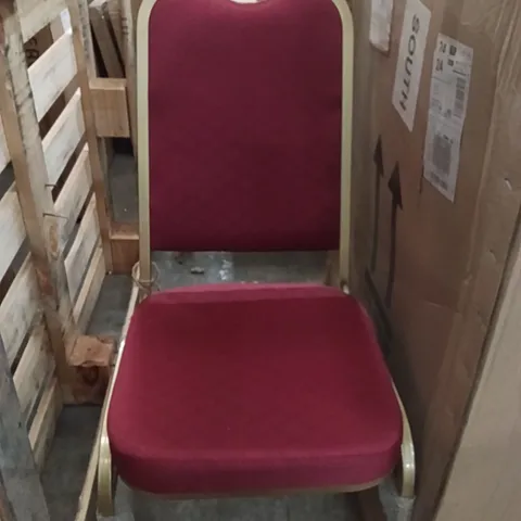 RED / GOLD CHAIR
