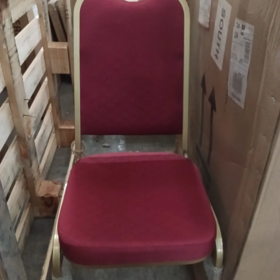 RED / GOLD CHAIR