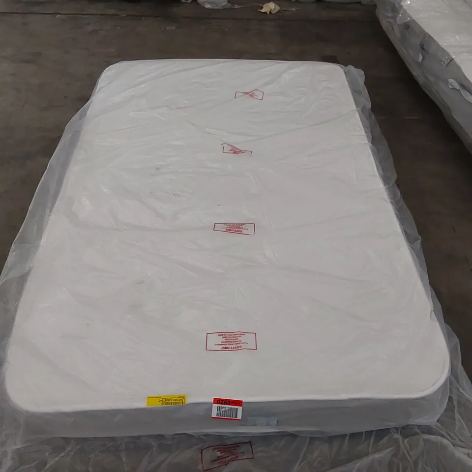 BAGGED HYBRID MEMORY NATURAL OPEN COIL MATTRESS - 4'6" DOUBLE