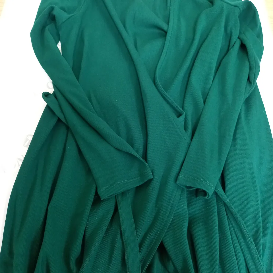 BODEN GREEN WRAP LONG DRESS SIZE 16R