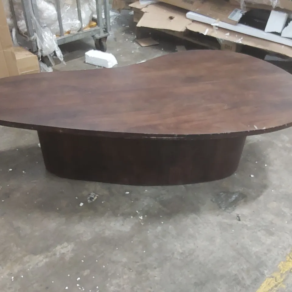 DANETTI BURLEIGH DARK MANGO WOOD COFFEE TABLE
