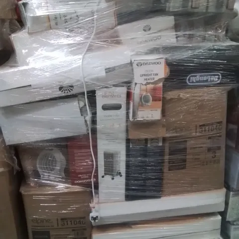 PALLET CONTAINING VARIOUS ELECTRICAL ITEMS AND HOUSEHOLD PRODUCTS TO INCLUDE:1500W RADIATOR,AIR FRYER,2000W FAN HEATER