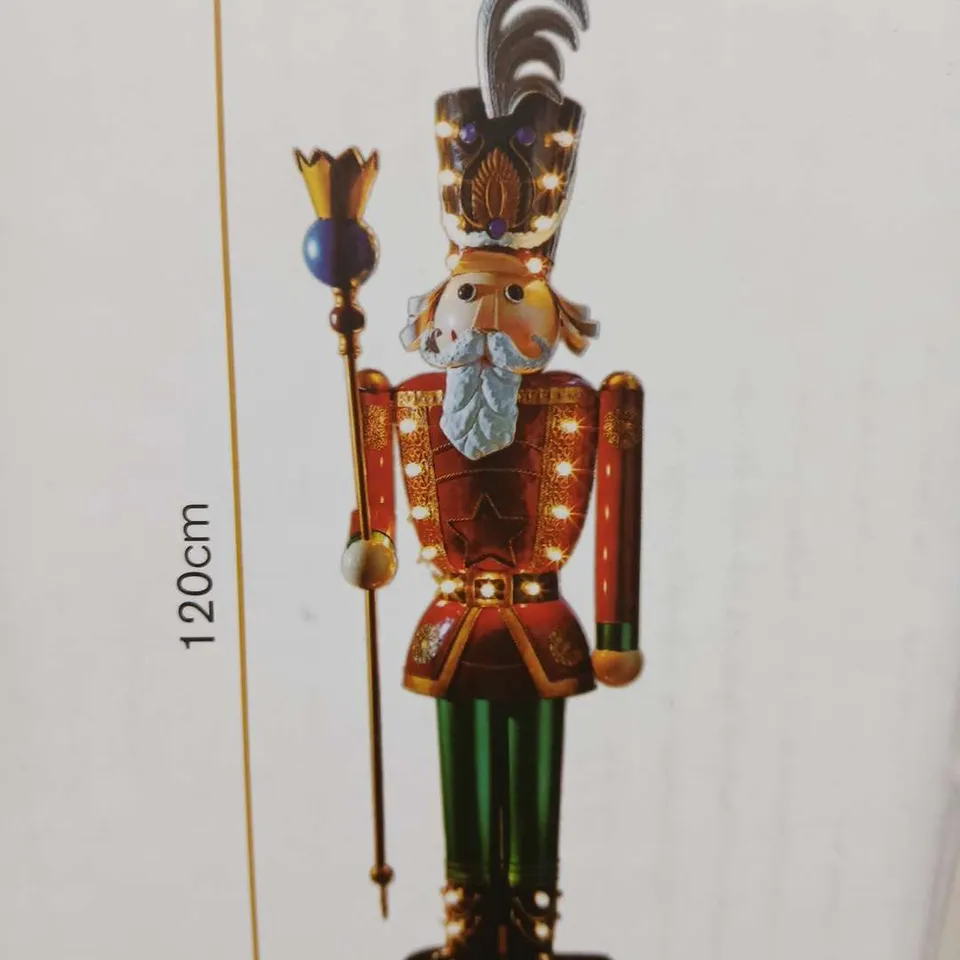 BOXED IN-LIT GIANT NUTCRACKER - COLLECTION ONLY RRP £129.99