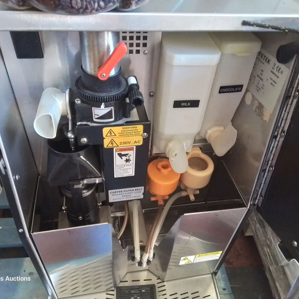 COFFETEK VITRO BEAN TO CUP & HOT DRINK DISPENCER