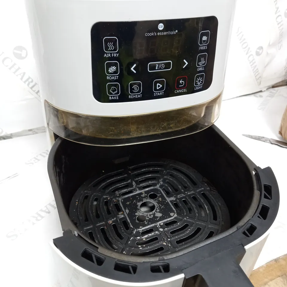 COOK'S ESSENTIALS 4.0L AIR FRYER, COOL GREY