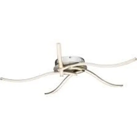 BOXED GLOBO JORNE CEILING LIGHT LED SOURCE MATTE NICKEL, 47W X 9H X 47LCM