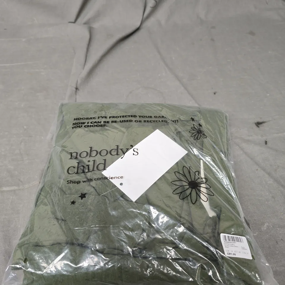 NOBODYS CHILD MIDI DRESS SIZE 12