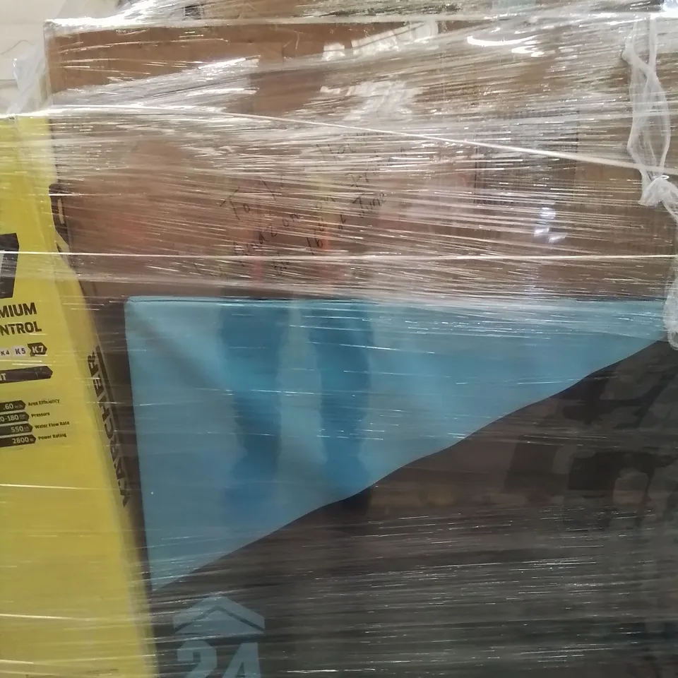 PALLET OF APPROXIMATELY 6 UNPROCESSED RAW RETURN HOUSEHOLD AND ELECTRICAL GOODS TO INCLUDE;