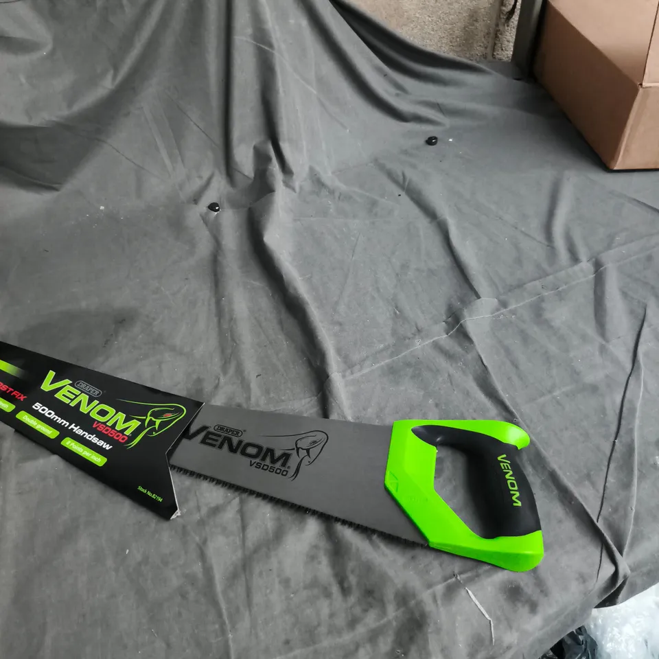 Venom VS5000 500mm Handsaw – Green/Black handle