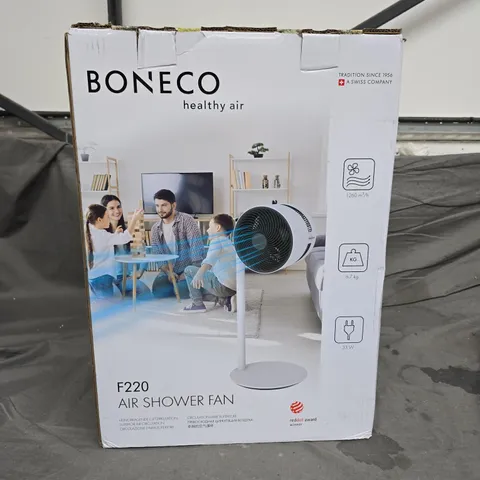 BOXED BONECO HEALTHY AIR F220 AIR SHOWER FAN