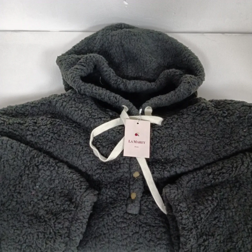 A BOX OF APROXIMATELY 10 LA MAREY PLUSH HOODIE