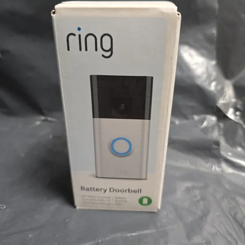 RING BATTERY DOORBELL – BOXED (HD VIDEO DOORBELL)