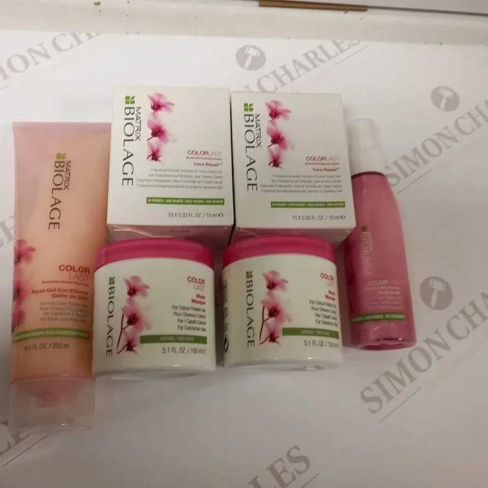 APPROXIMATELY 12 BIOLAGE COLORLAST MIXED PRODUCTS