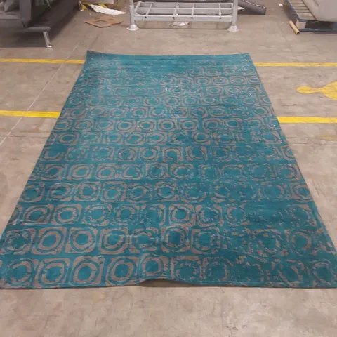 QUALITY DESIGNER ITALIAN MADE ATELIER JACQUARD LOOM AREA RUG - 200 x 300cm