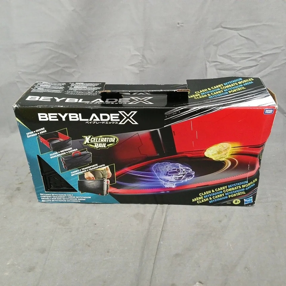BOXED BEYBLADE X X-CELERATOR RAIL