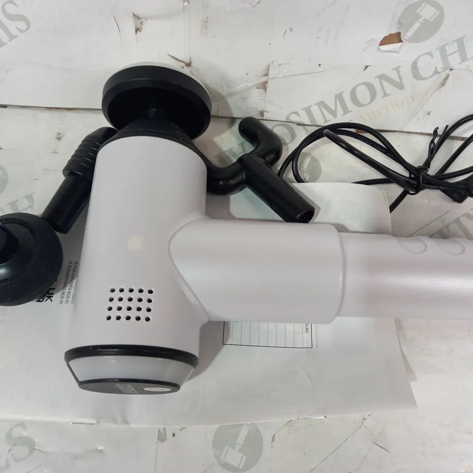 HOMEDICS THERMAL MASSAGE GUN - WHITE