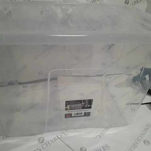 CRYSTAL 80L BOX AND LID