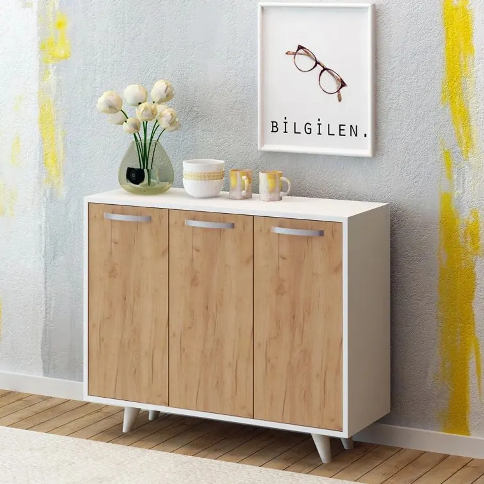 BOXED RAYE CABINET ACCENT CHEST (1 BOX)