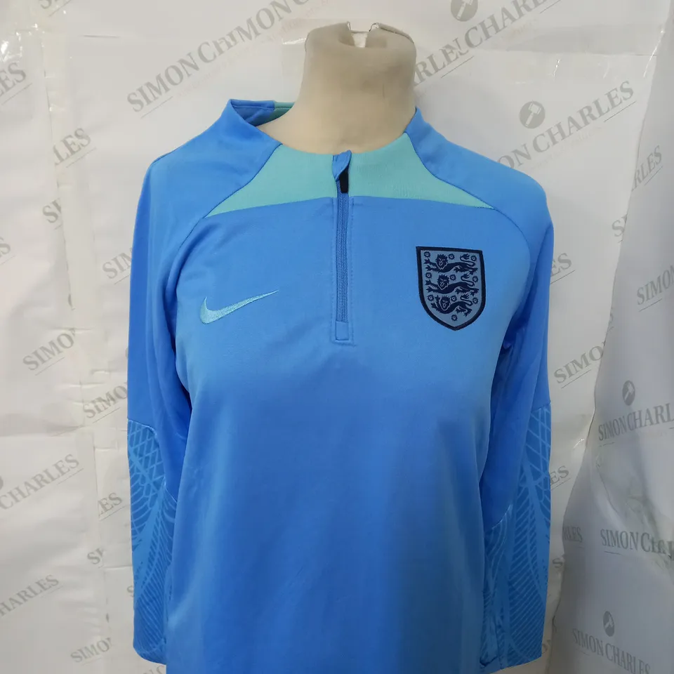 ENGLAND FC 1/4 ZIP TRAINING JACKET SIZE 16
