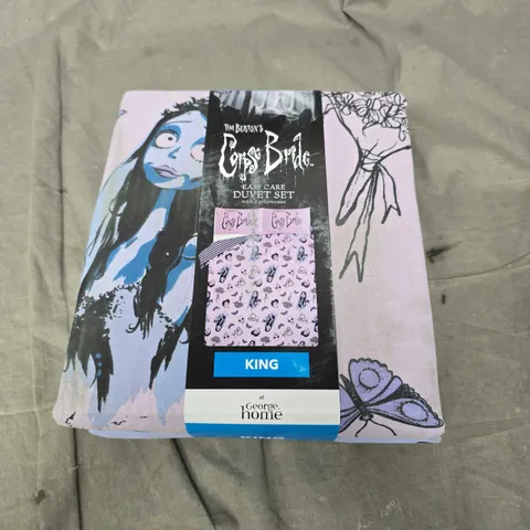 TIM BURTON THEMED DUVET SET - KING