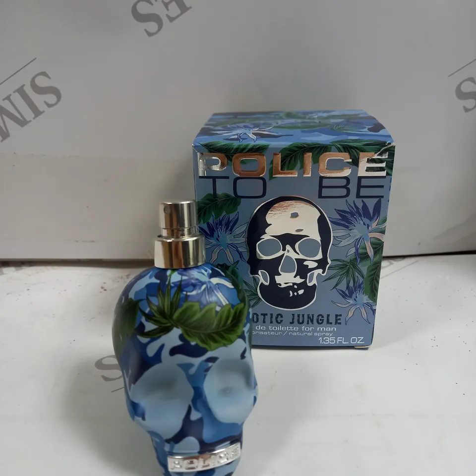 POLICE TO BE EXOTIC JUNGLE FOR MAN EAU DE TOILETTE 40ML SPRAY 