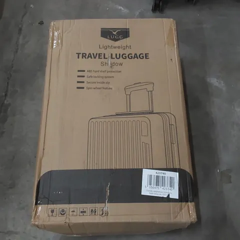 BOXED LUGG LIGHTWEIGHT TRAVEL SUITCASE 