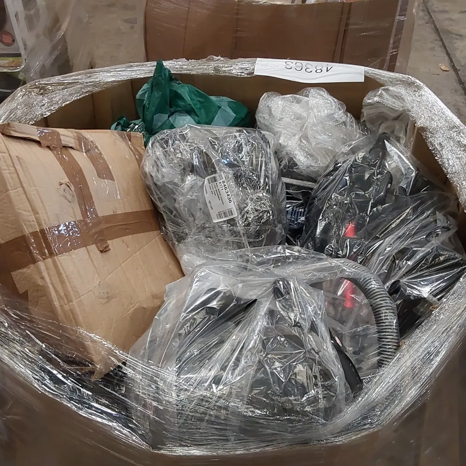 PALLET OF APPROXIMATELY 20 UNPROCESSED RAW RETURN HOUSEHOLD AND ELECTRICAL GOODS TO INCLUDE;