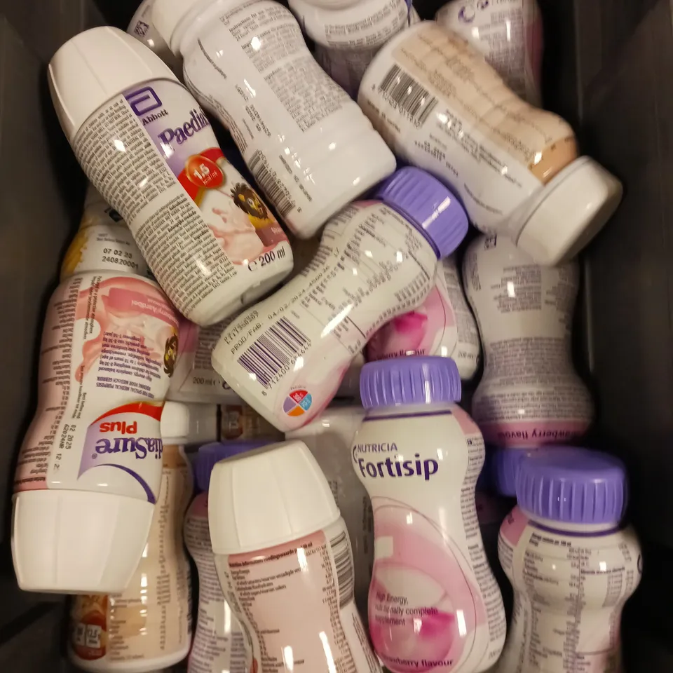 APPROXIMATELY 20 ASSORTED FOOD SUPPLEMENT DRINKS - COLLECTION ONLY 