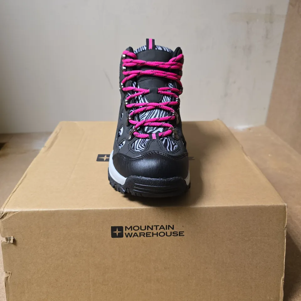 MOUNTAIN WAREHOUSE ADVENTURER WOMEN'S WATERPROOF PRINTED WALKING BOOT - UK 5