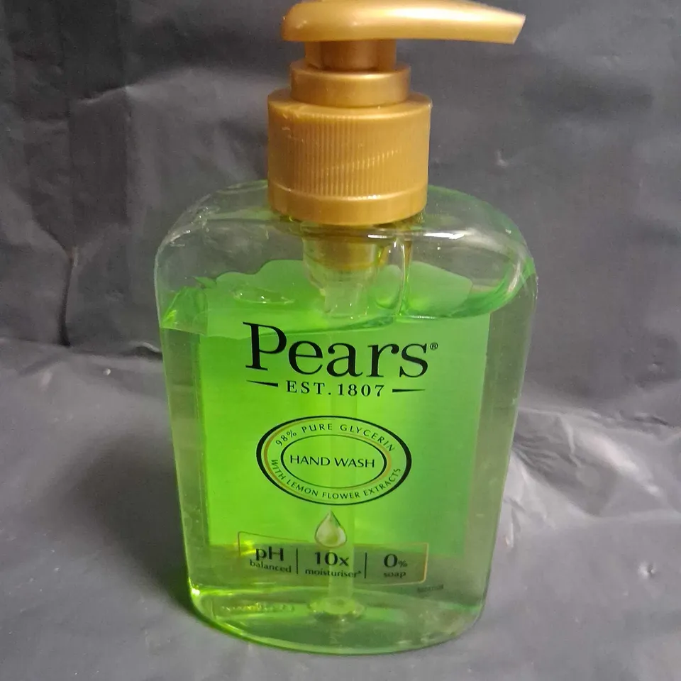 SIX BOTTLES OF PEARS HAND WASH 250ML