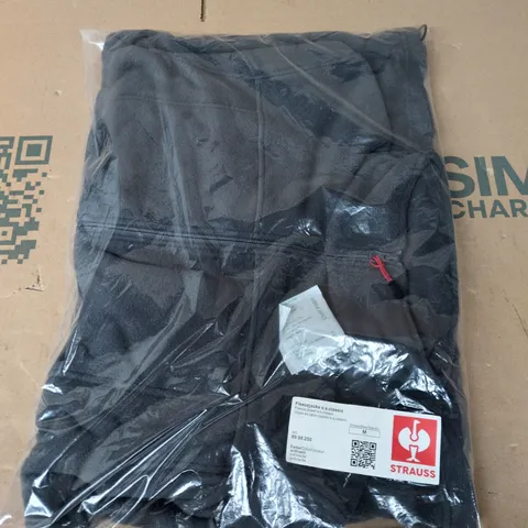 BAGGED STRAUSS FLEECE JACKET IN GREY - MEDIUM