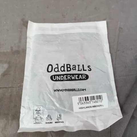 ODDBALLS UNDERWEAR – BOXER BRIEFS, SIZE L