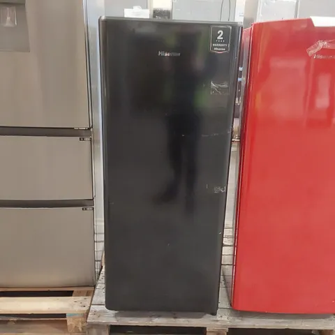 HISENSE RR220D4BBE 52CM FREESTANDING RETRO FRIDGE BLACK - UNPROCESSED RAW RETURN