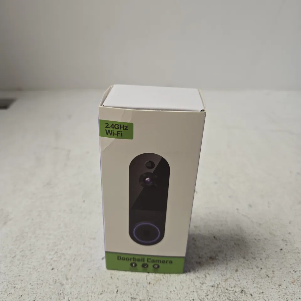 BOXED DOORBELL CAMERA – 2.4GHZ WI‑FI