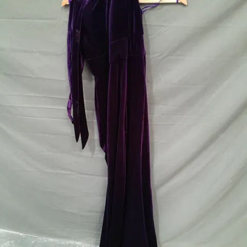 CHRISTINA WU GALA VELVET OCCASIONAL DRESS IN AMETHYST