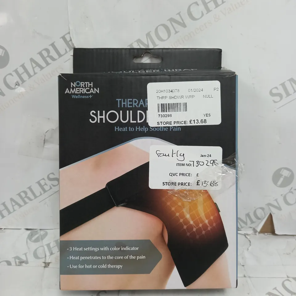 2TECH HEATED THERAPEUTIC SHOULDER WRAP