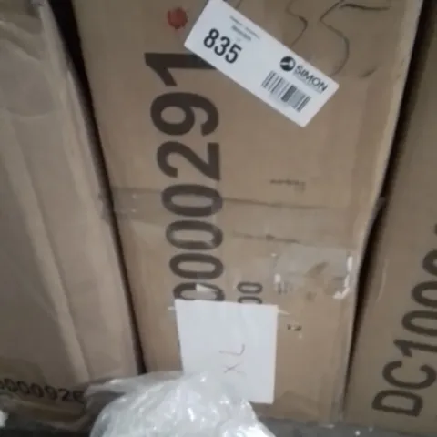 BOXED RENZO DINING CHAIR, WHITE CLASSIC FAUX LEATHER & CHROME 