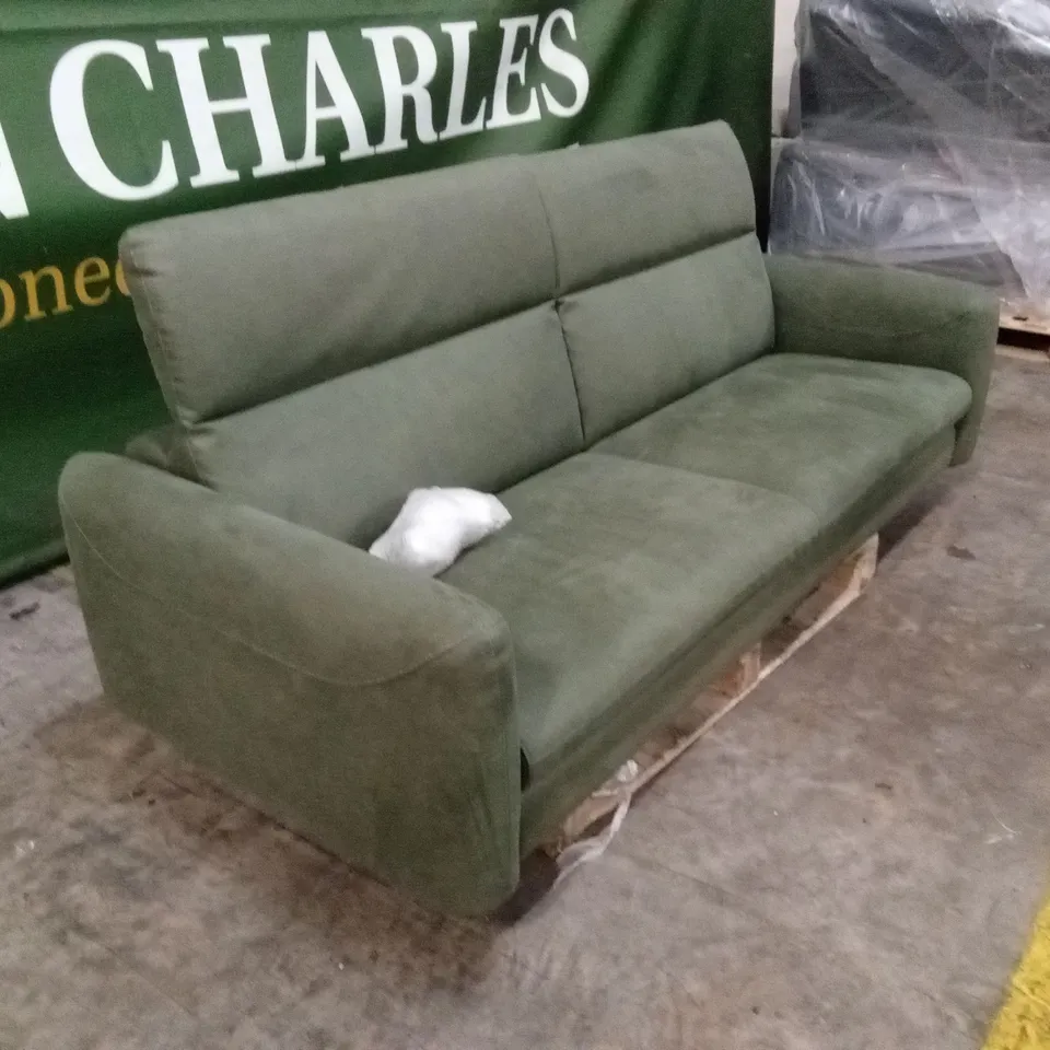 QUALITY DESIGNER ITALIAN MADE LARGE DUSK 3 SEATER SOFA 