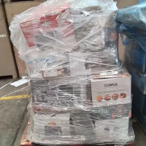 PALLET CONTAINING A LARGE QUANTITY OF ELECTRICAL PRODUCTS TO INCLUDE;AIRFRYER,TOASTER,KETTLE,MICROWAVE,BLENDER