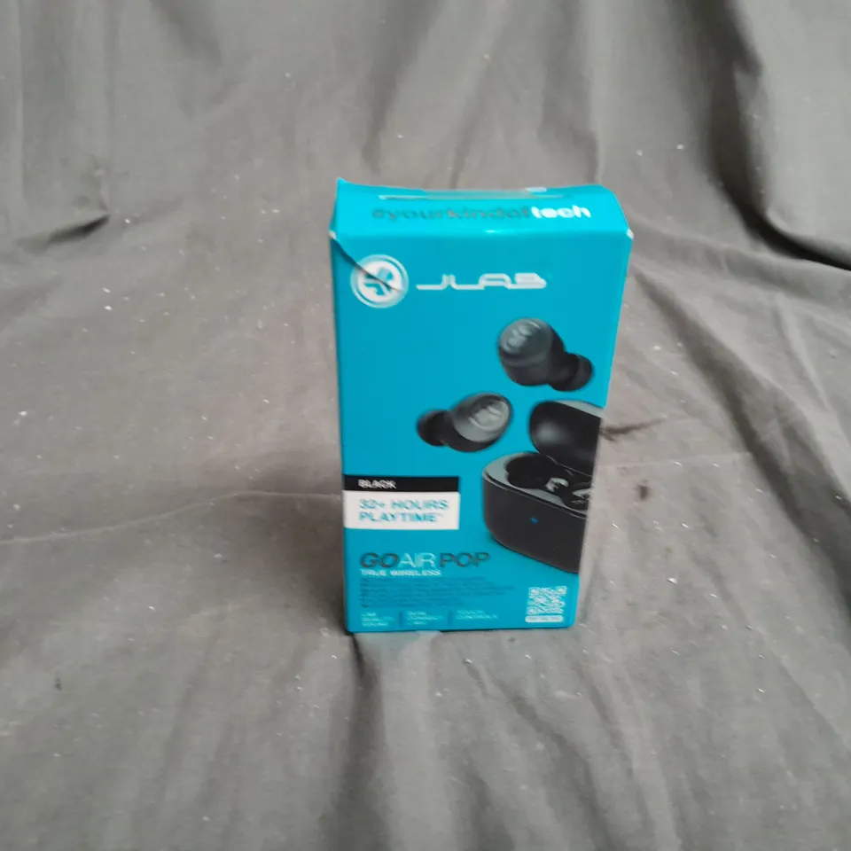 JLAB GO AIR POP TRUE WIRELESS SIGNATURE EARBUDS RRP £19.99