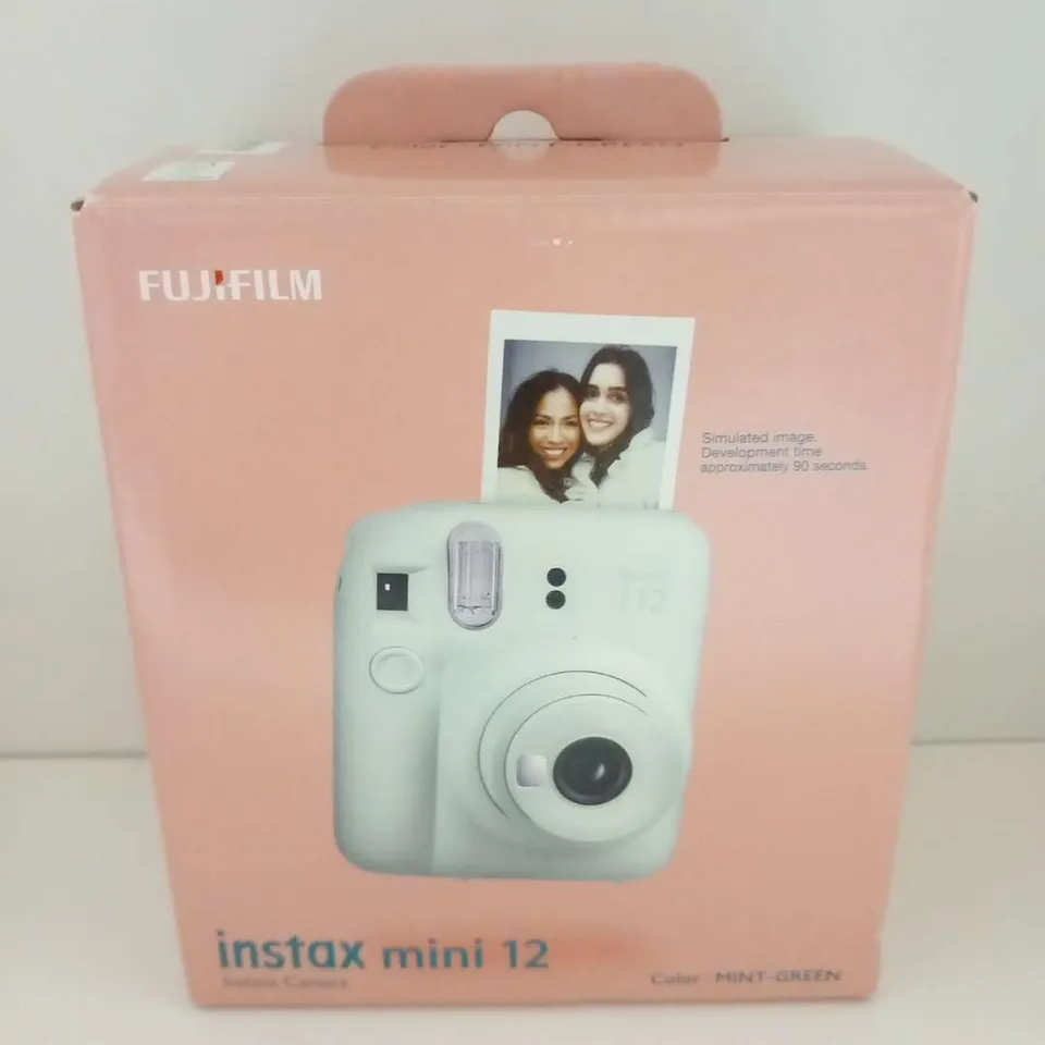 BOXED FUJIFILM INSTAX MINI 12 INSTANT CAMERA