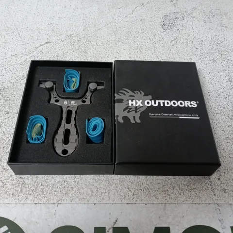 HX OUTDOORS EDC-079B ALUMINUM ALLOY SLINGSHOT