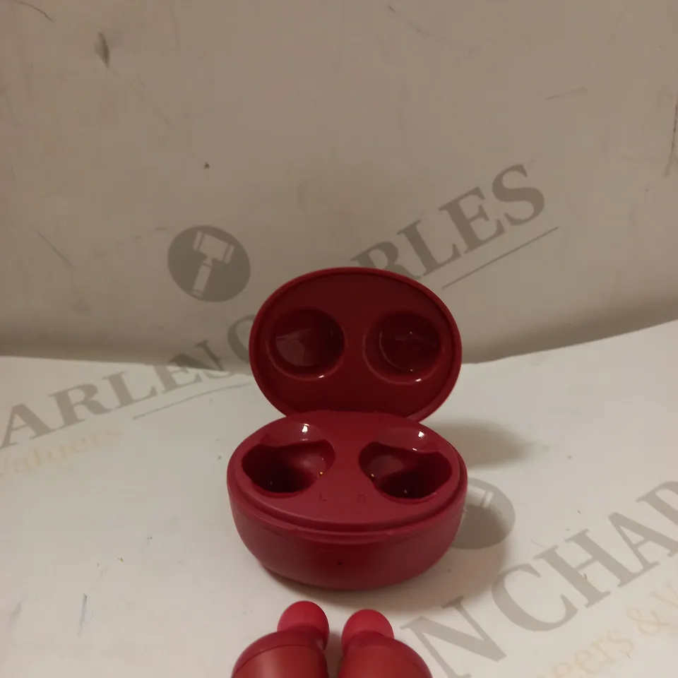 JVC GUMY MINI TRUE WIRELESS EARBUDS - RED